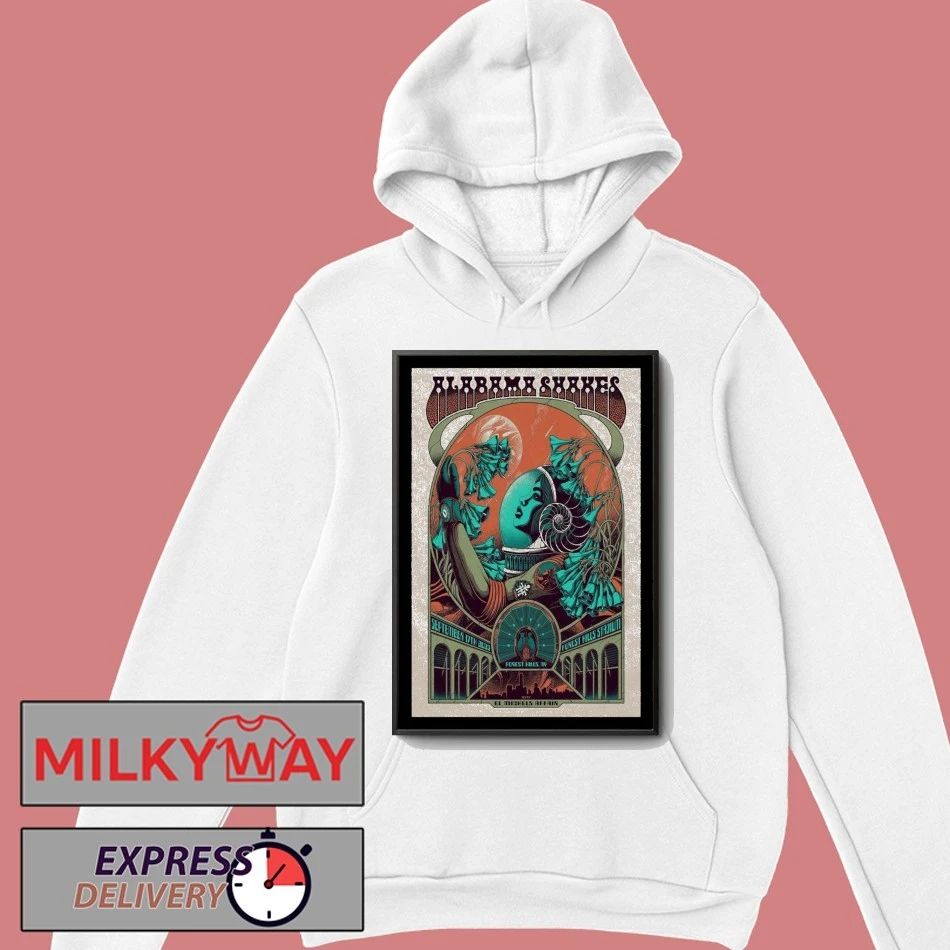 Alabama Shakes Forest Hills, NY Tour Sep 17 2025 Poster shirt Unisex , , , Long Sleeve Tee