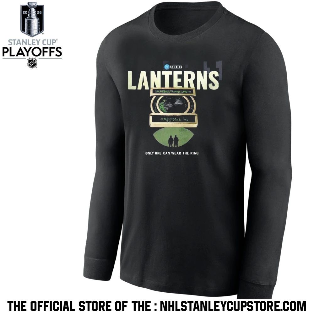 DC Studios Lanterns Series Only One Can Wear The Ring Shirt Unisex , , , Long Sleeve Tee