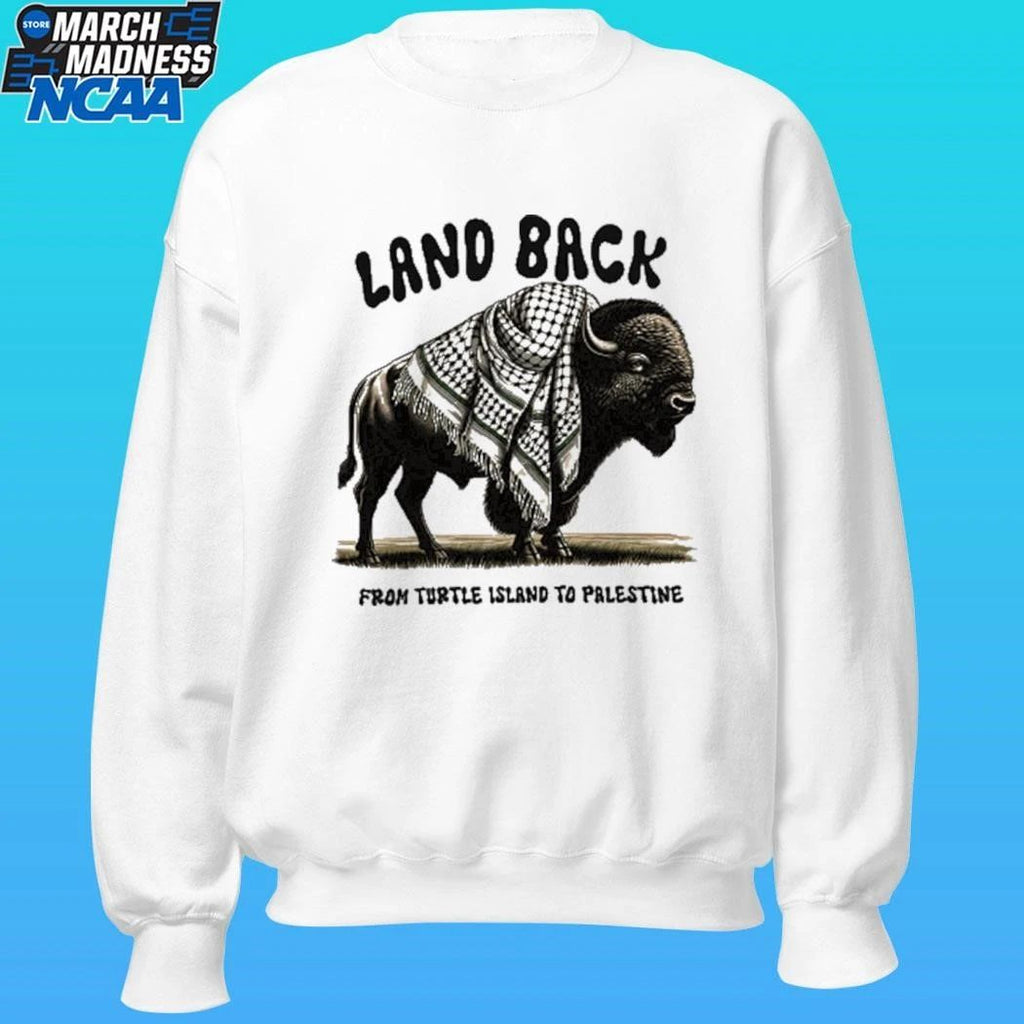 Land Back From Turtle Island To Palestine Shirt Unisex , , , Long Sleeve Tee