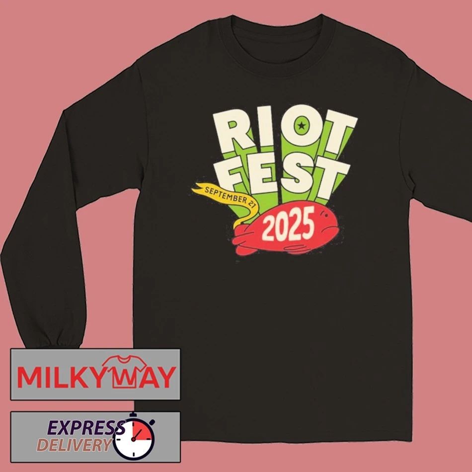 09-21-2025 Chicago Green Day Riot Fest Shirt Unisex , , , Long Sleeve Tee