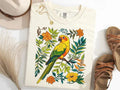 Sun Conure Wildflower Boho Floral Comfort Tee Unisex , , , Long Sleeve Tee