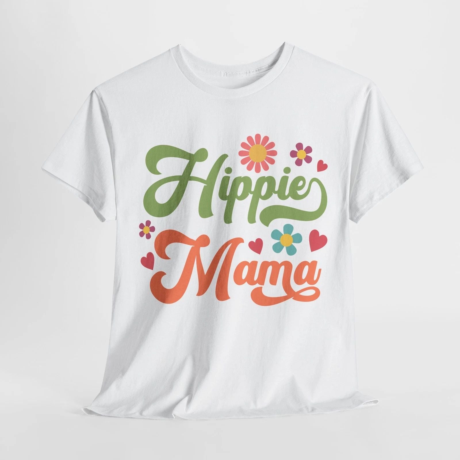 Hippie mama | Boho Chic Hippie Tee | Retro Festival Shirt Unisex , , , Long Sleeve Tee