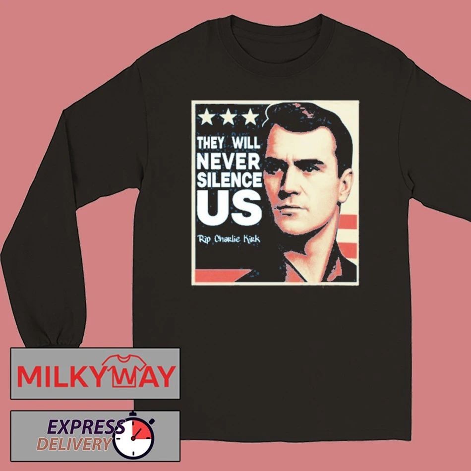They Will Never Silence Us 2025 Shirt Unisex , , , Long Sleeve Tee
