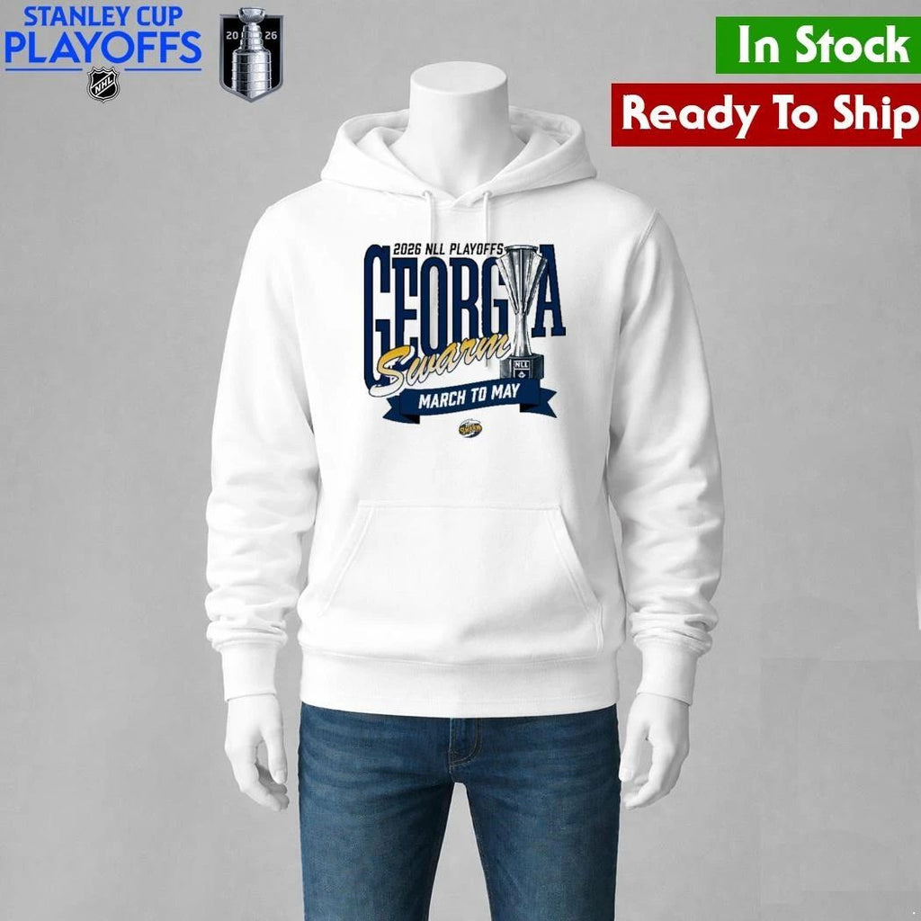 2026 Georgia Swarm Playoff Shirt Unisex , , , Long Sleeve Tee