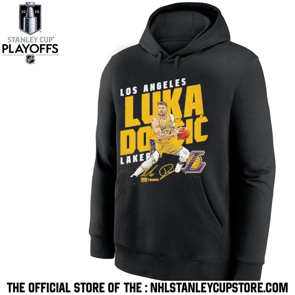 Luka Doncic Los Angeles Lakers Slant 2026 Shirt Unisex , , , Long Sleeve Tee