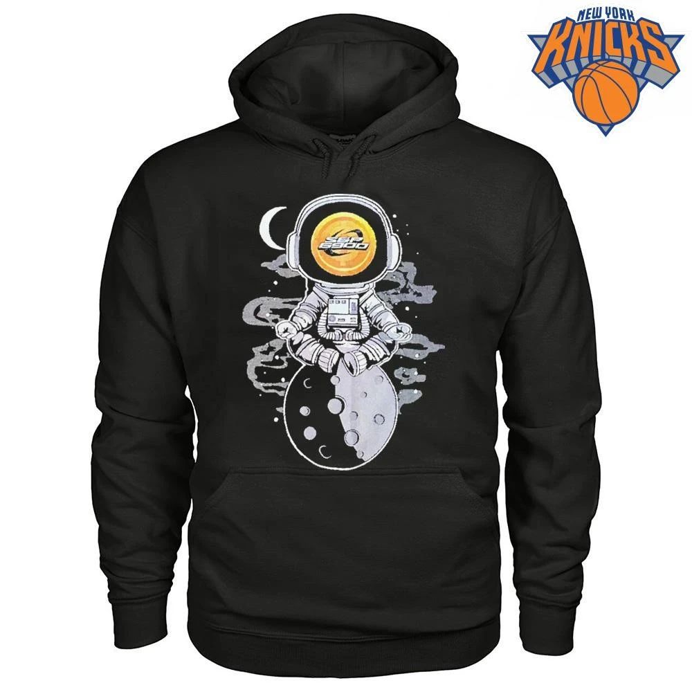 SPX6900 Crypto Astronaut Meditating On The Moon Meme Shirt