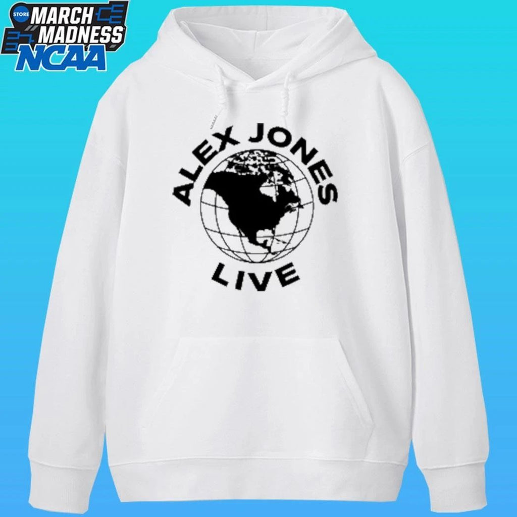 Alex Jones Live Globe Shirt Unisex , , , Long Sleeve Tee