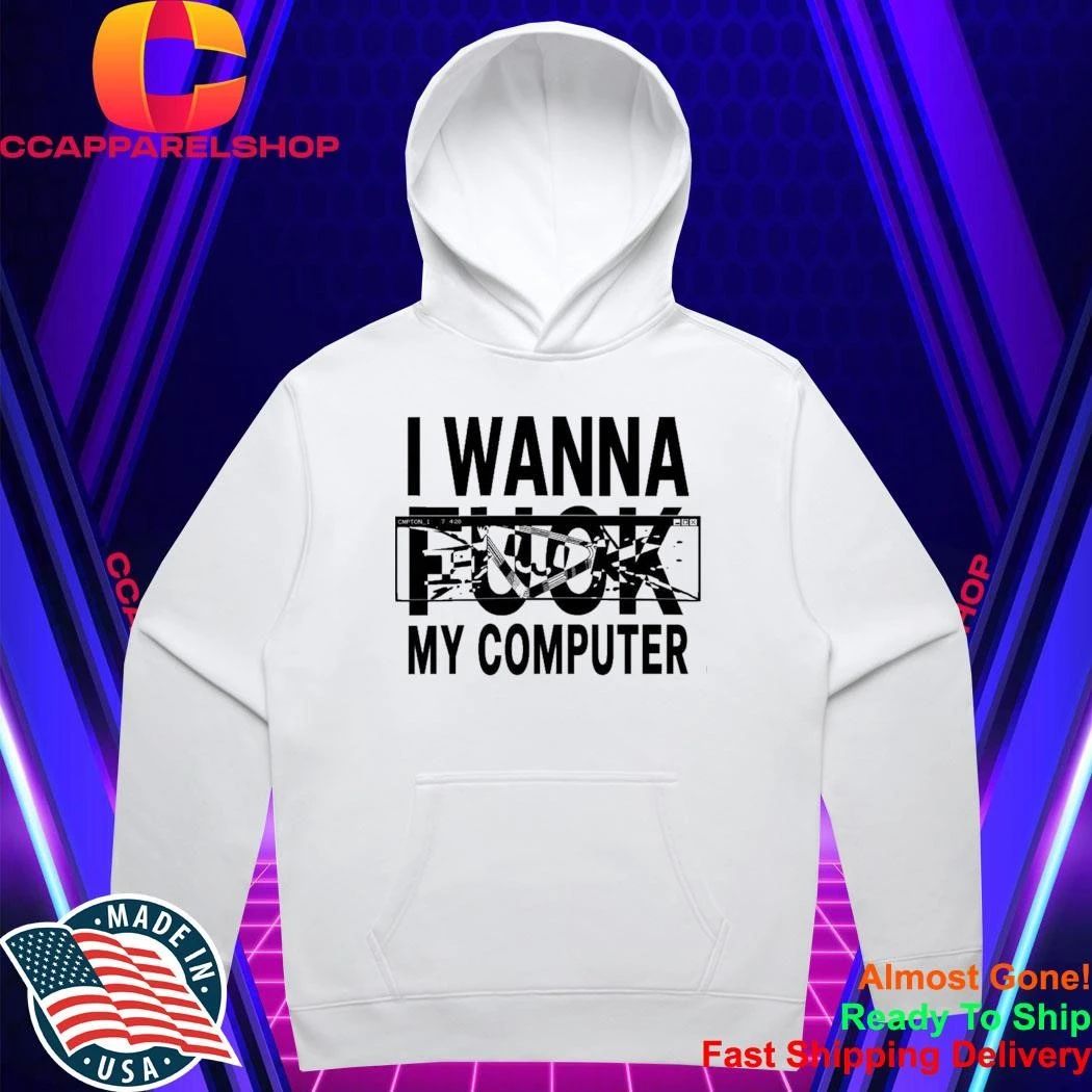 Ninajirachi Merch Dark Crystal V Tour 2026 I Wanna Fuck My Computer Shirt