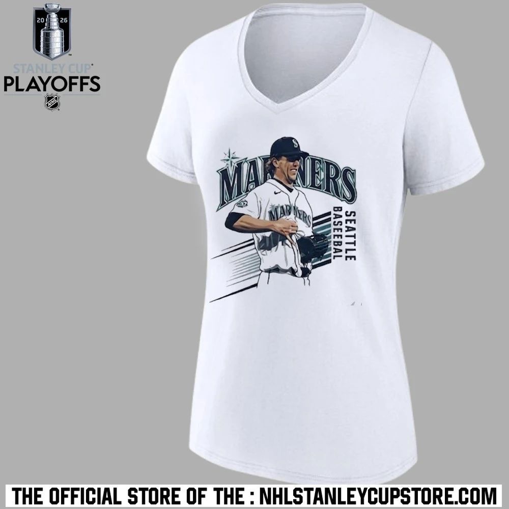 Mariners Logan Gilbert Baseball Pitcher Catches Ball In Shirt Unisex , , , Long Sleeve Tee