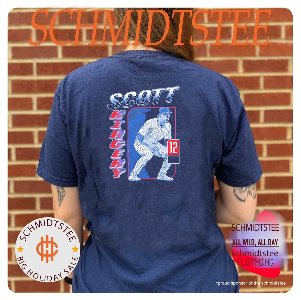 Chicago Cubs Scott Kingery number 12 vintage shirt