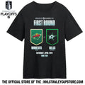 Dallas Stars vs Minnesota Wild 2026 NHL Stanley Cup Playoffs First Round Shirt Unisex , , , Long Sleeve Tee