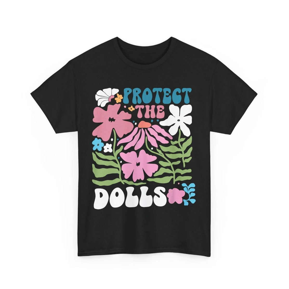 Protect The Dolls Boho Flowers Unisex , , , Long Sleeve Tee
