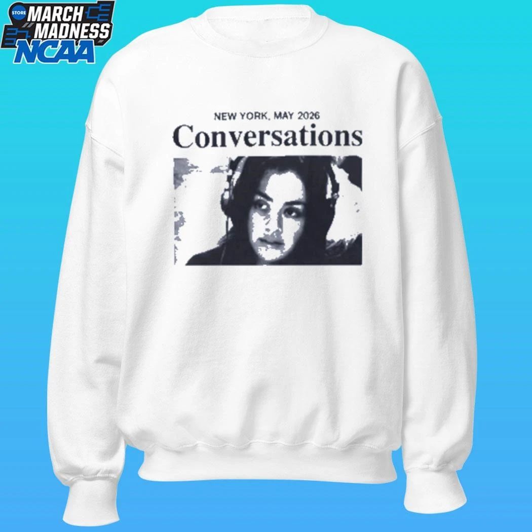 Charli Xcx Conversations 2026 Shirt Unisex , , , Long Sleeve Tee