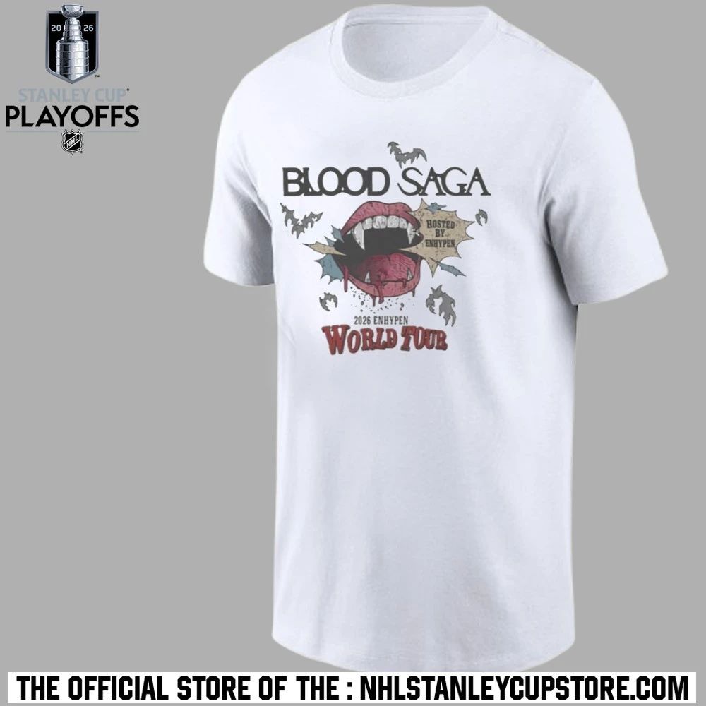 Enhypen Blood Saga World Tour Shirt Unisex , , , Long Sleeve Tee