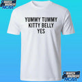 Yummy Tummy Kitty Belly Yes Shirt Unisex , , , Long Sleeve Tee