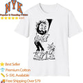 Vintage Castaway Message in a Bottle Cartoon Island Shirt