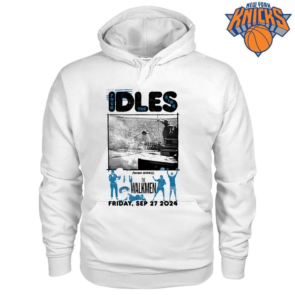 Idles Band Concert Poster Forest Hills The Walkmen Tour September 27 2024 Graphic Shirt