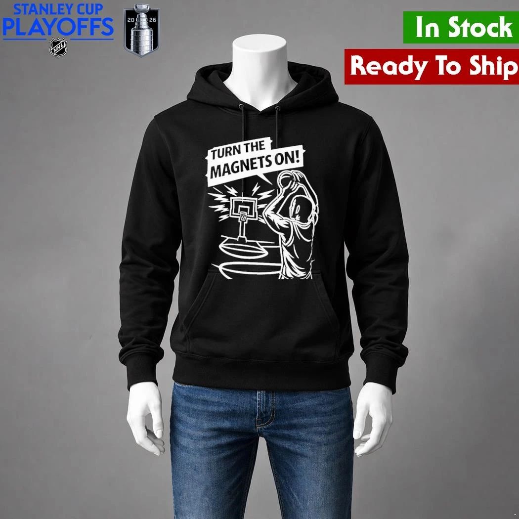 Turn The Magnets On Basketball Shirt Unisex , , , Long Sleeve Tee
