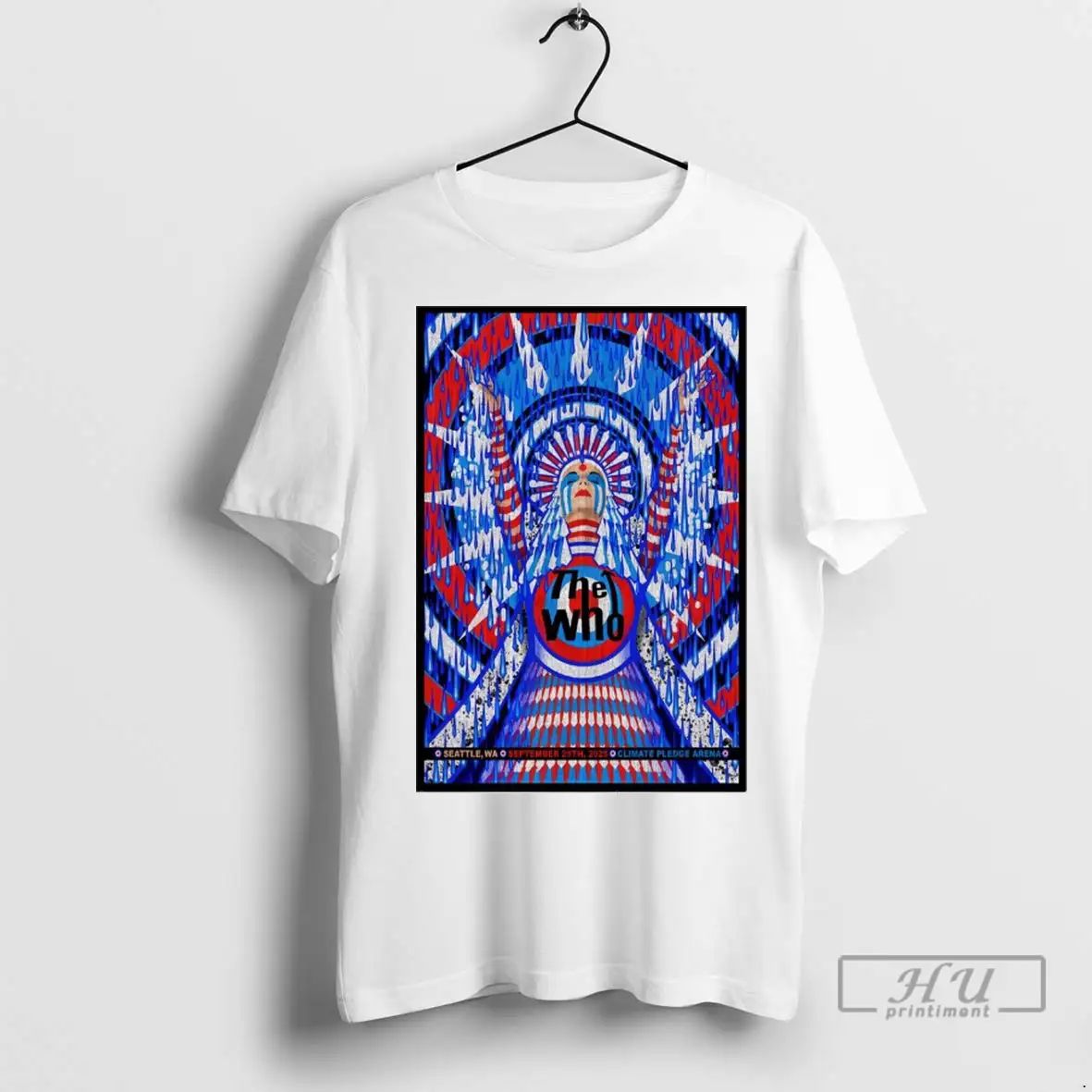 Officials The Who September 25 2025 Climate Pledge Arena In Seattle Wa T Shirts Unisex , , , Long Sleeve Tee