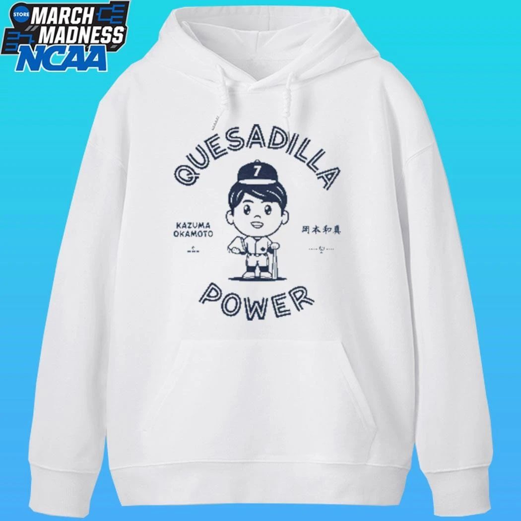 Kazuma Okamoto Quesadilla Power Shirt Unisex , , , Long Sleeve Tee