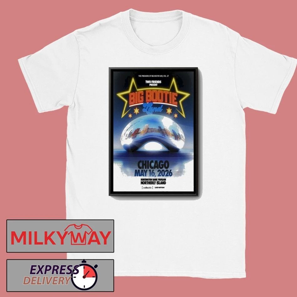 Big Bootie Land Live Show Poster shirt Unisex , , , Long Sleeve Tee