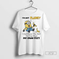 Trending Minions Banana Im Not Elumsy I Just Have The Skill To Trip Over My Unisex , , , Long Sleeve Tee