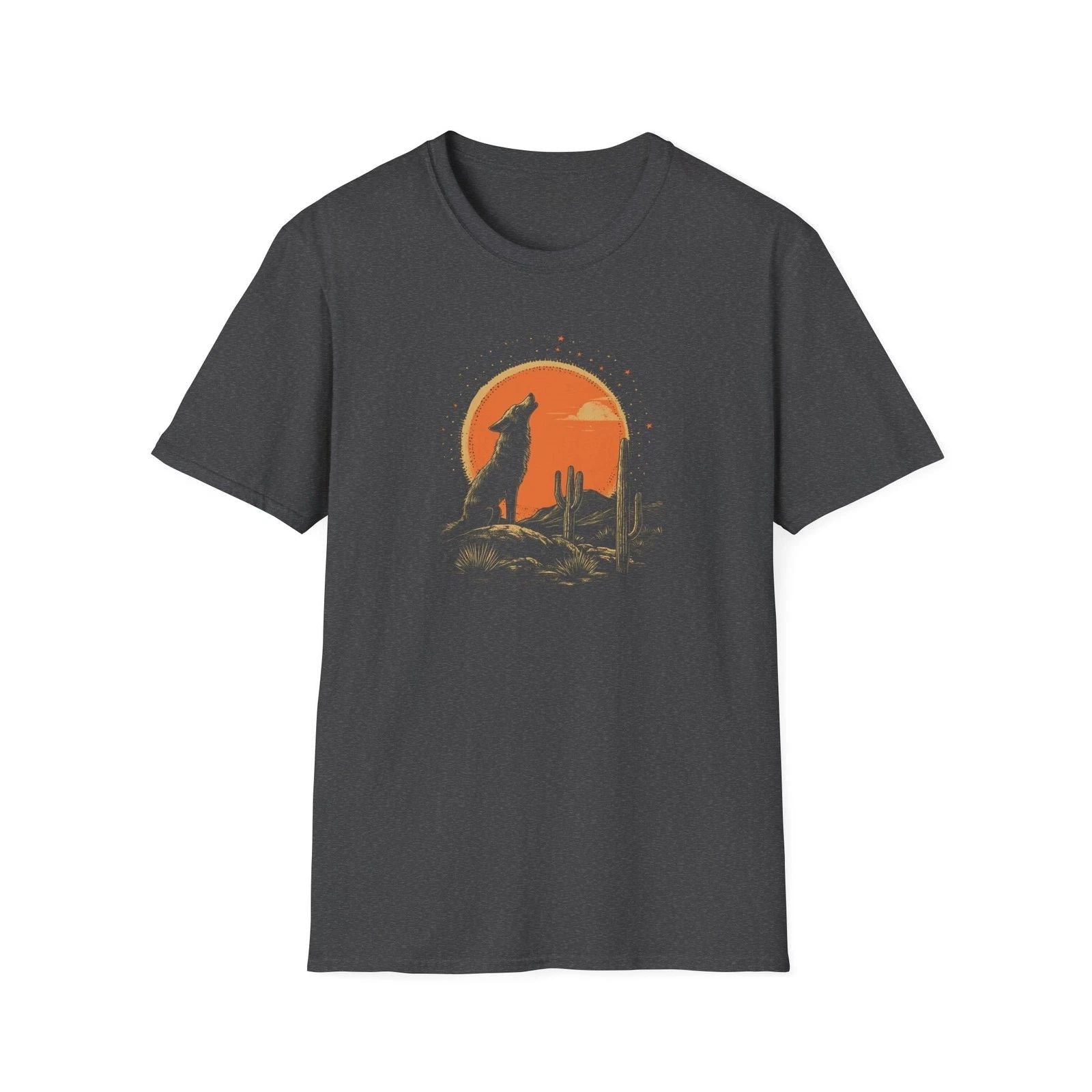 Howling Coyote Vintage | Boho Desert Tee Unisex , , , Long Sleeve Tee