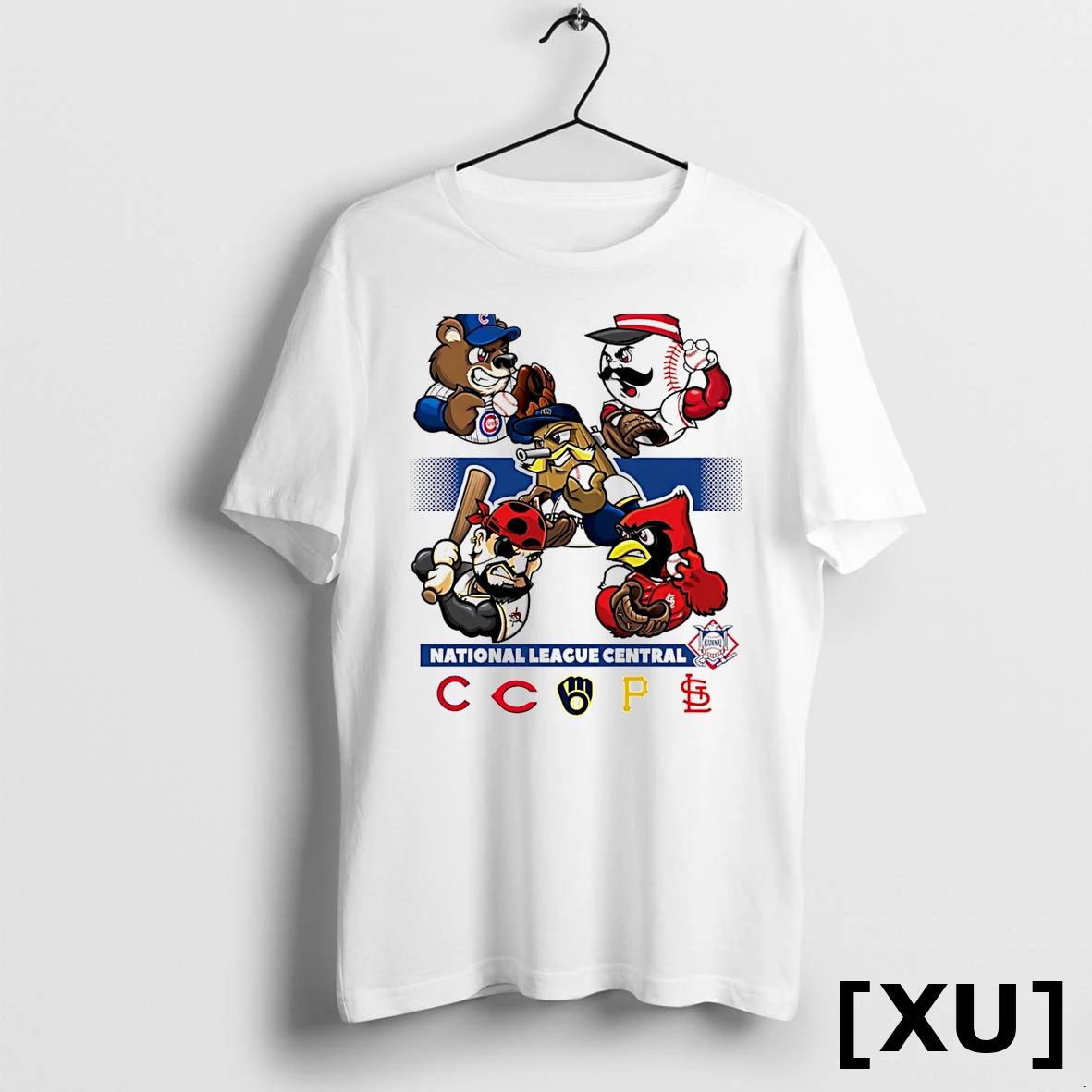 National League Central Cubs Cincinnati Reds Brewers Pirates Louis Cardinals Tshirts Sweater