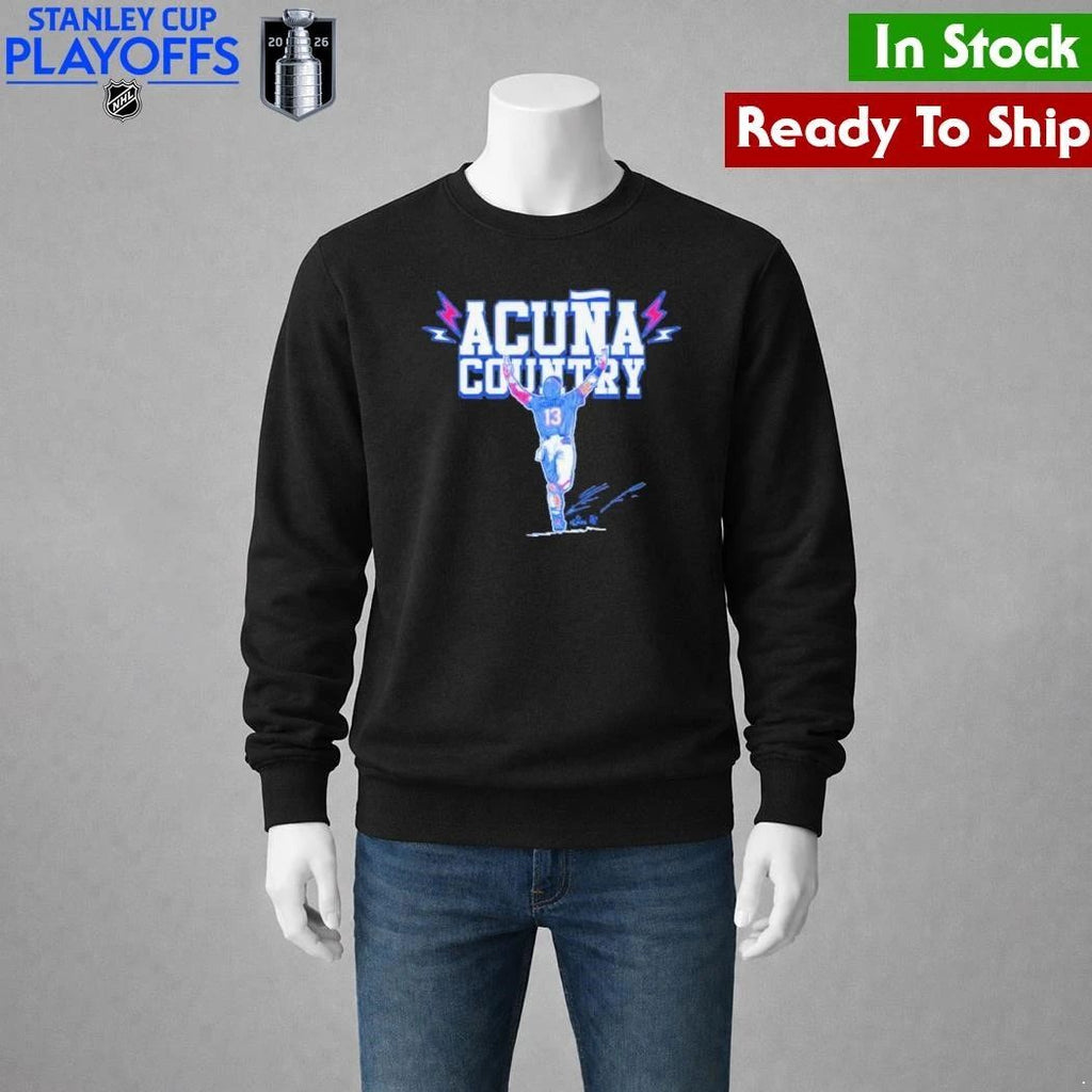 Ronald Acuña Jr. Country Shirt Unisex , , , Long Sleeve Tee
