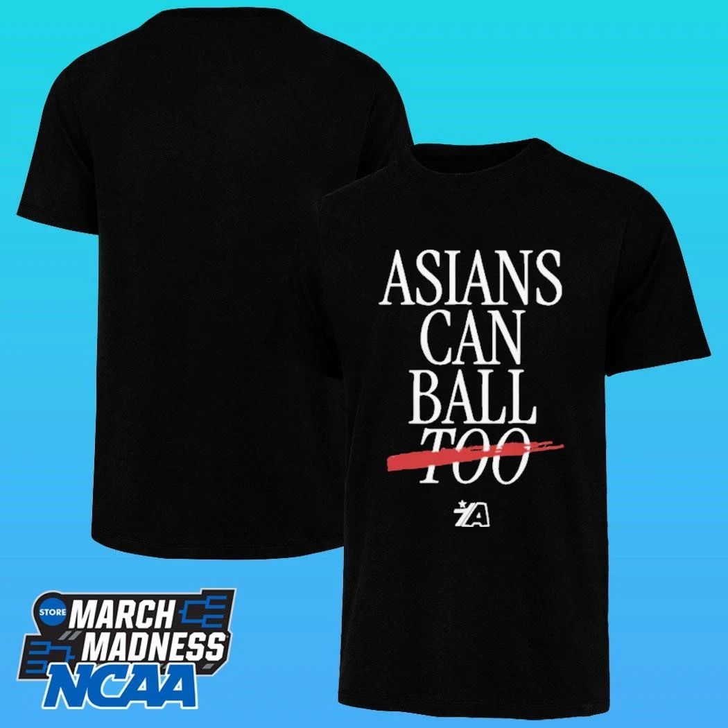 Asians Can Ball Too Asian Americans Sports Shirt Unisex , , , Long Sleeve Tee