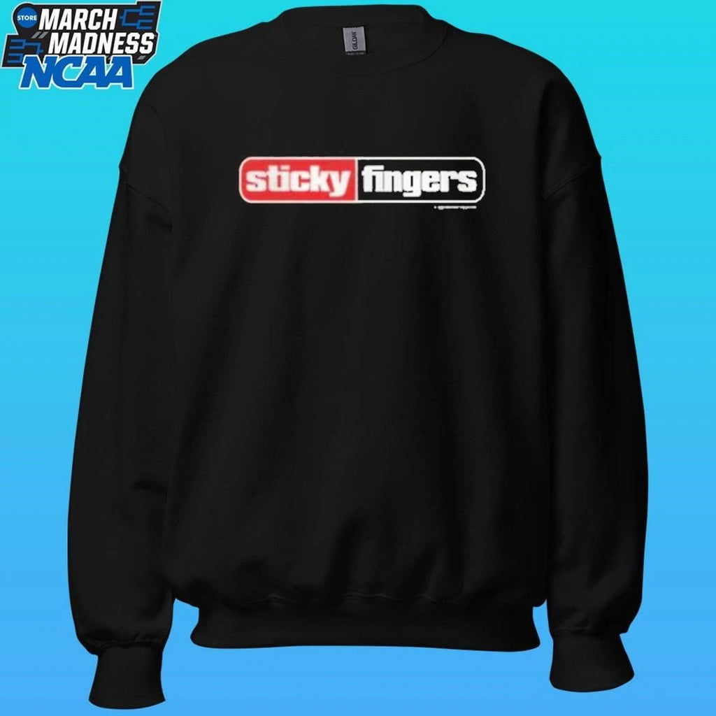 Sticky Fingers Stf Mid Drift Shirt Unisex , , , Long Sleeve Tee