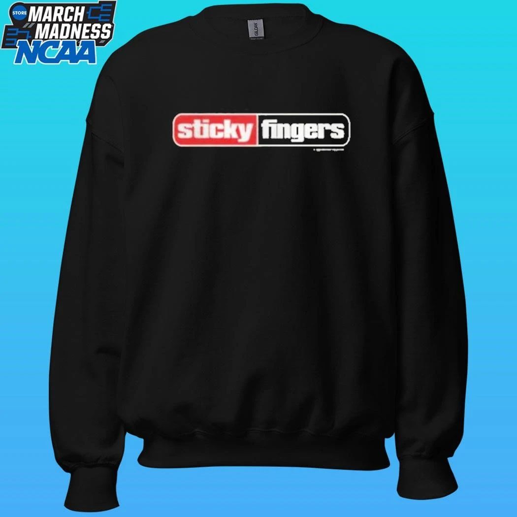 Sticky Fingers Stf Mid Drift Shirt Unisex , , , Long Sleeve Tee
