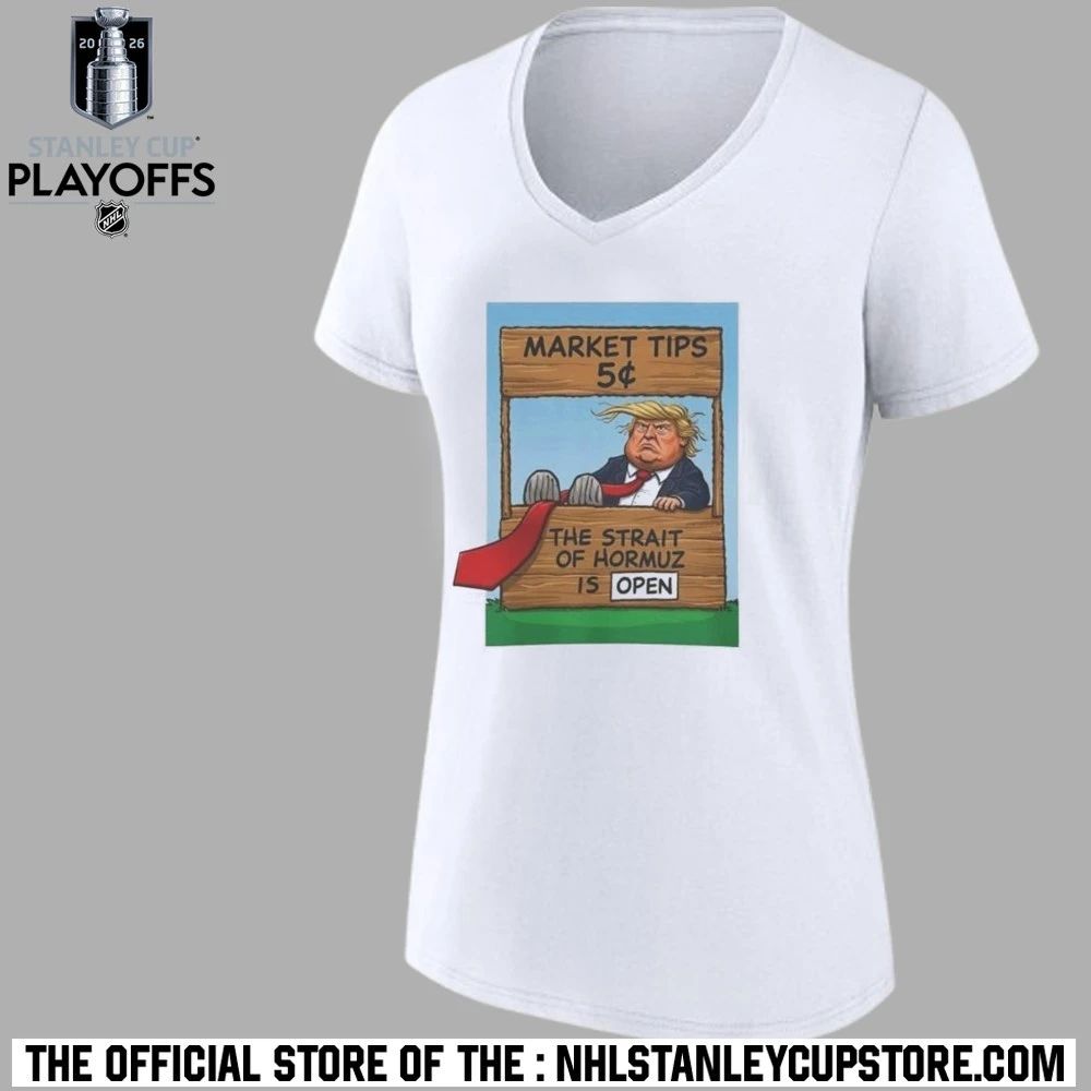 Market Tips 5¢ The Strait Of Hormuz Is Open Shirt Unisex , , , Long Sleeve Tee