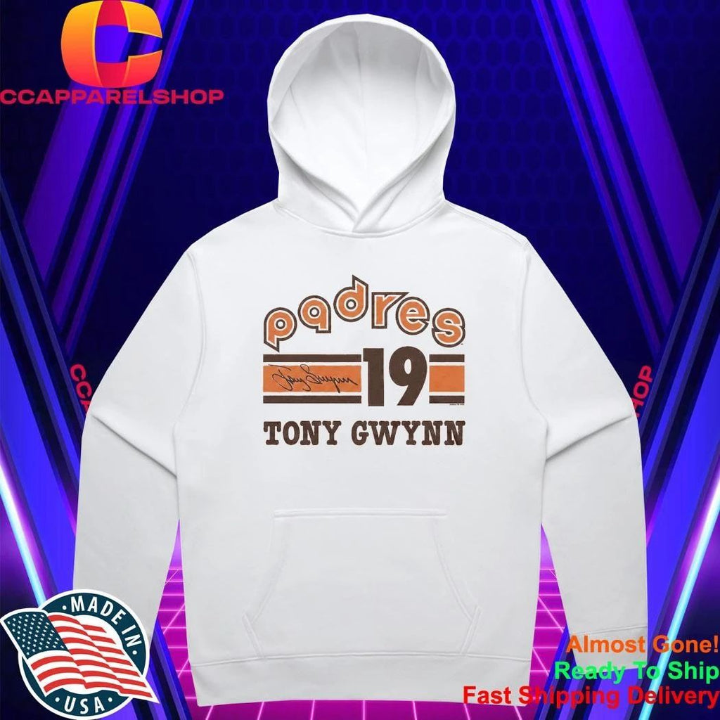 Padres 19 Tony Gwynn Signature Shirt