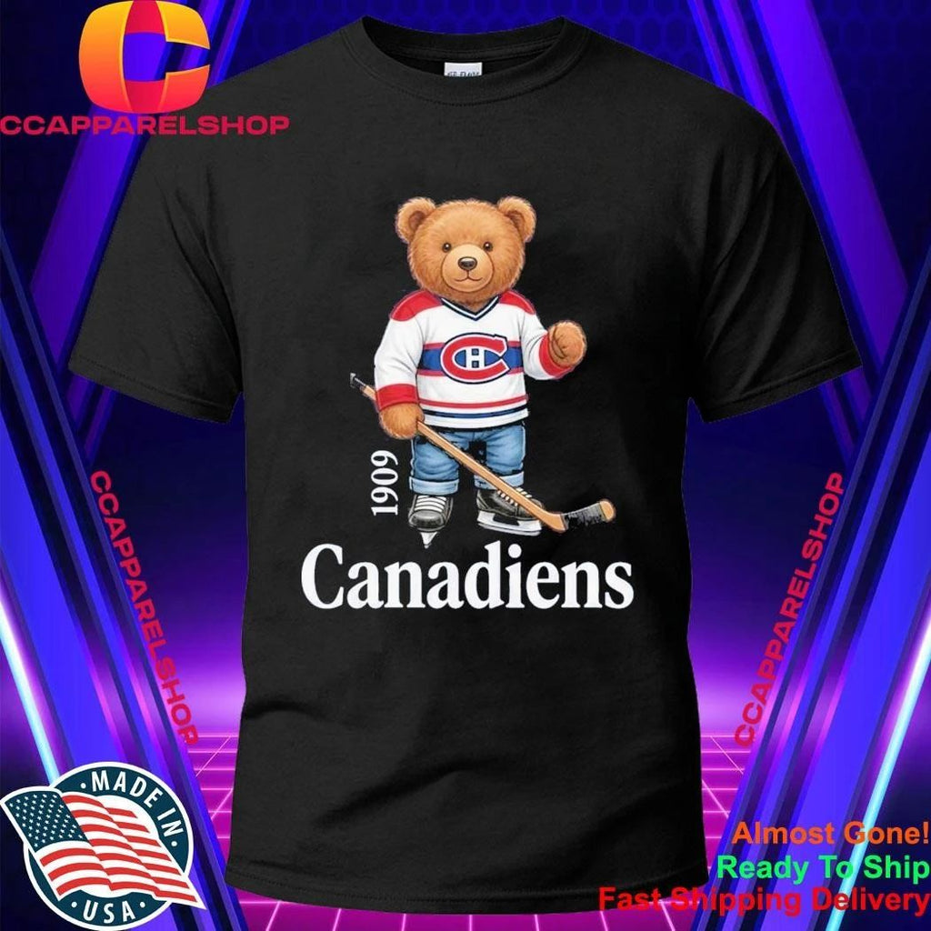 Montreal Canadiens 1909 Bear Shirt