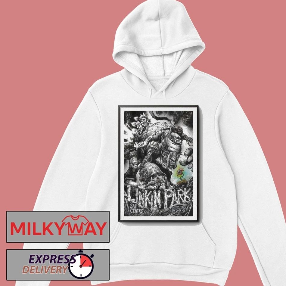 Poster Linkin Park Show San Jose, CA 09.15.2025 shirt Unisex , , , Long Sleeve Tee