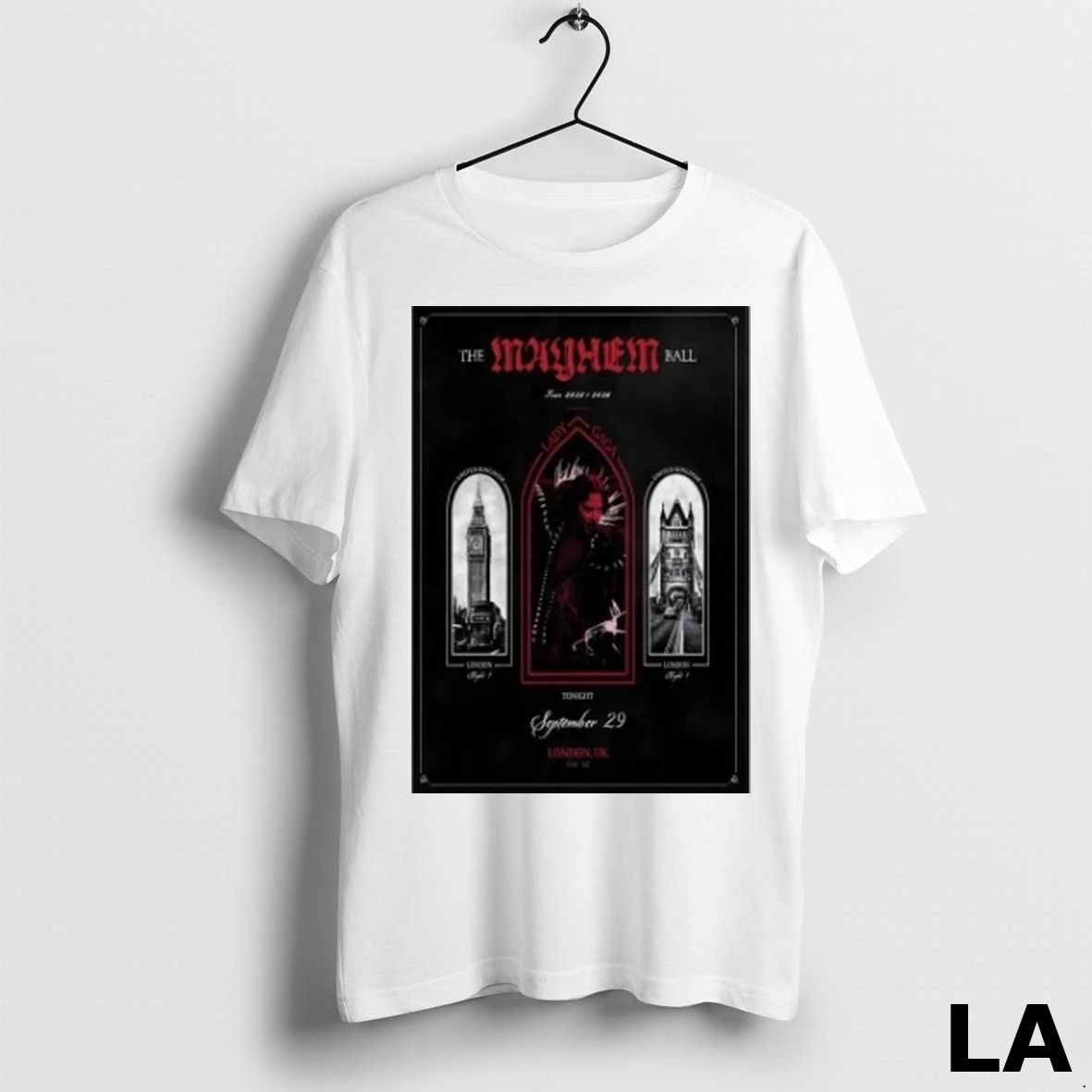 Original Lady Gaga Sep 29 2025 The O2 Arena In London Uk Unisex , , , Long Sleeve Tee