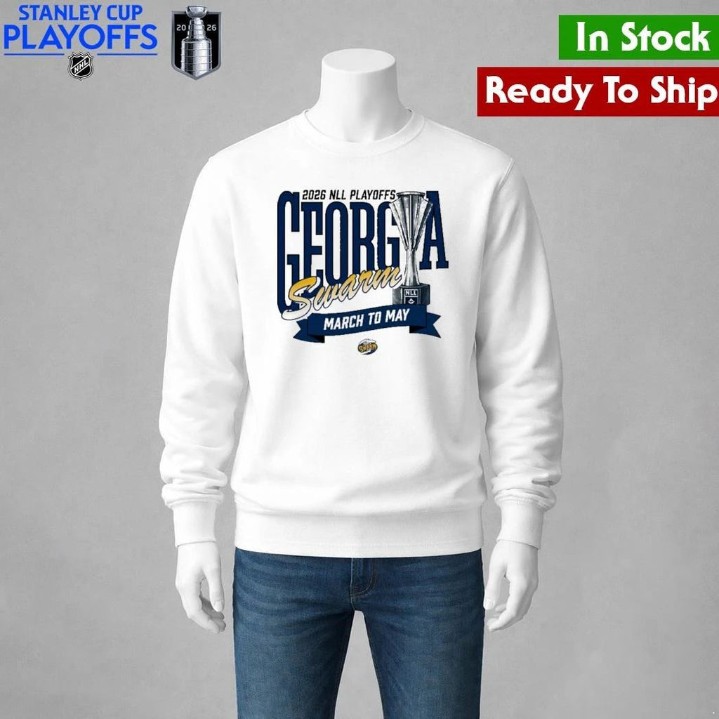 2026 Georgia Swarm Playoff Shirt Unisex , , , Long Sleeve Tee