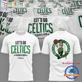 Boston Celtics Let’s Go CELTICS Playoffs 2026 2 Side Shirt Unisex , , , Long Sleeve Tee