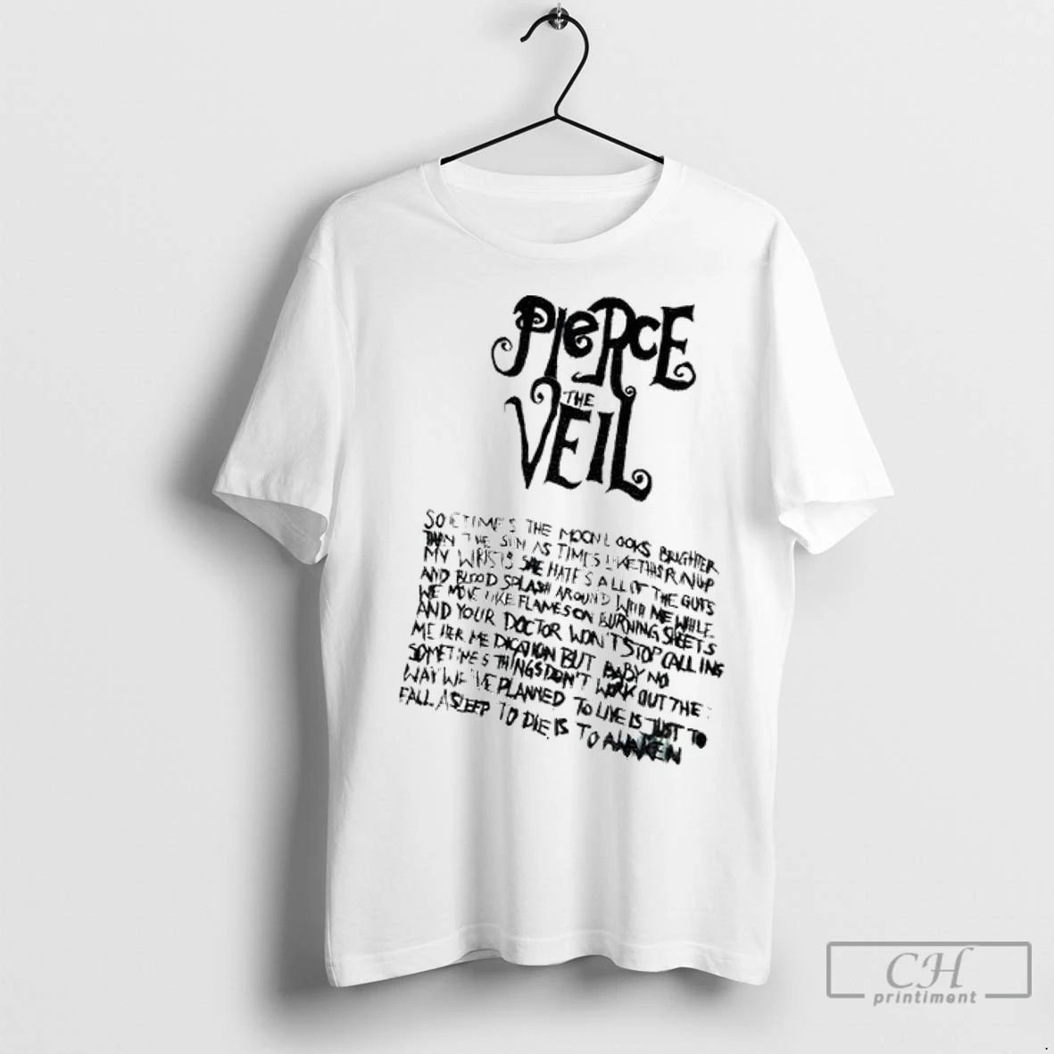 Premium Pierce The Veil Sometimes The Moon Looks Brighter Than The Sun As Times Like Unisex , , , Long Sleeve Tee