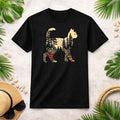 Boho Cat Plants Forest Nature Wildflower Hiking Camping Unisex , , , Long Sleeve Tee