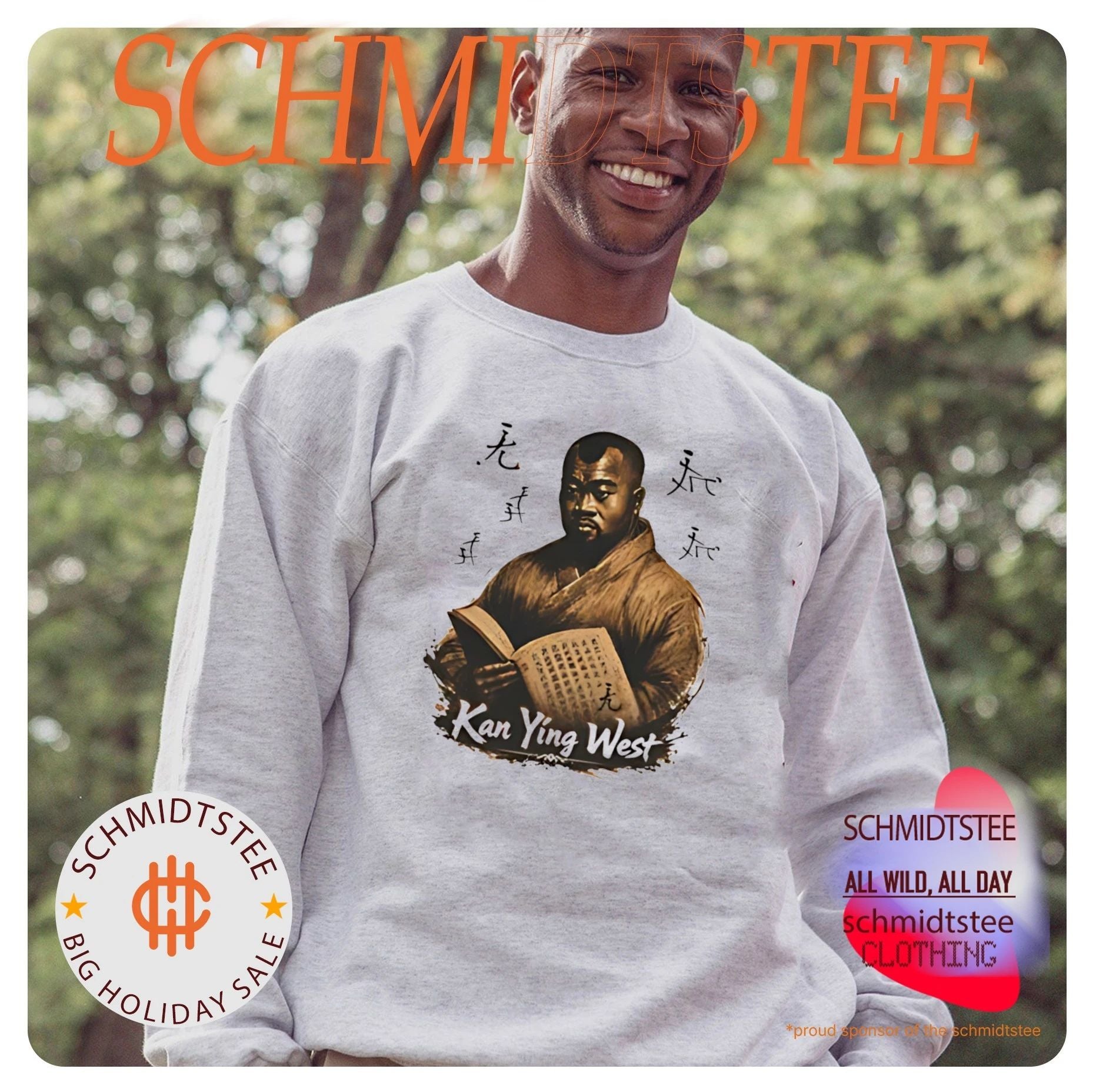 Kanye West no he is Kan Ying West funny meme shirt