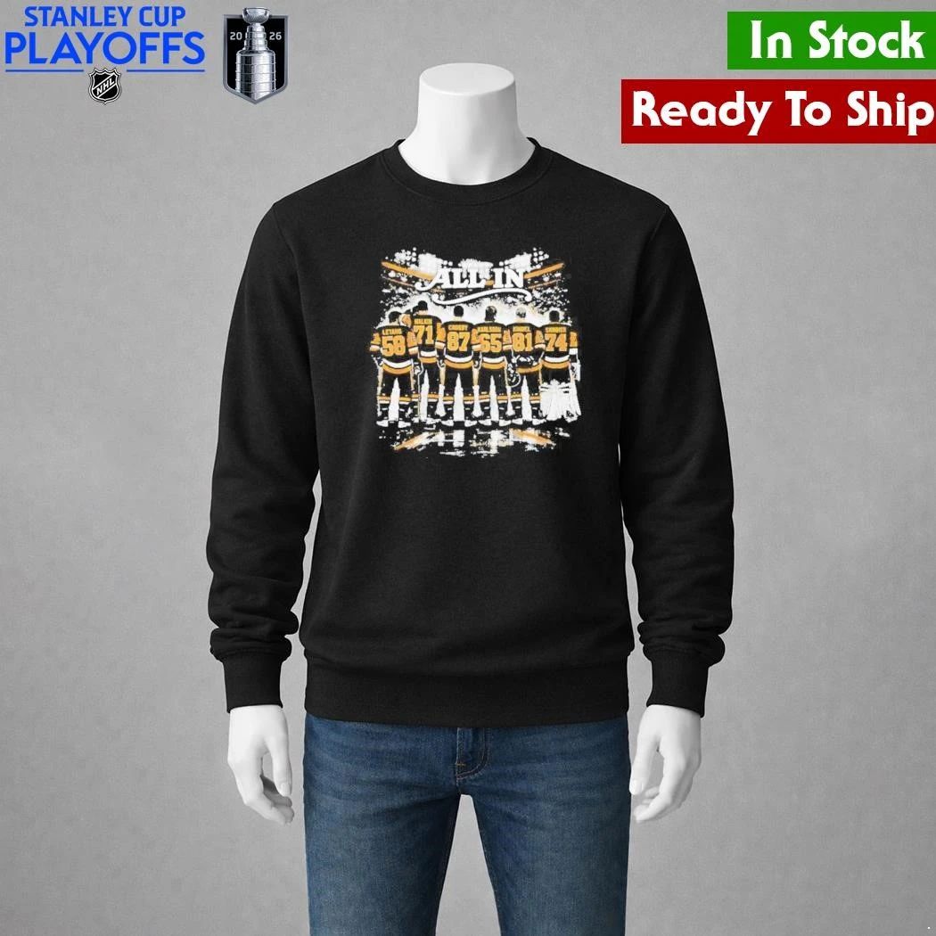 Pittsburgh Hockey 2026 Playoffs All In Shirt Unisex , , , Long Sleeve Tee