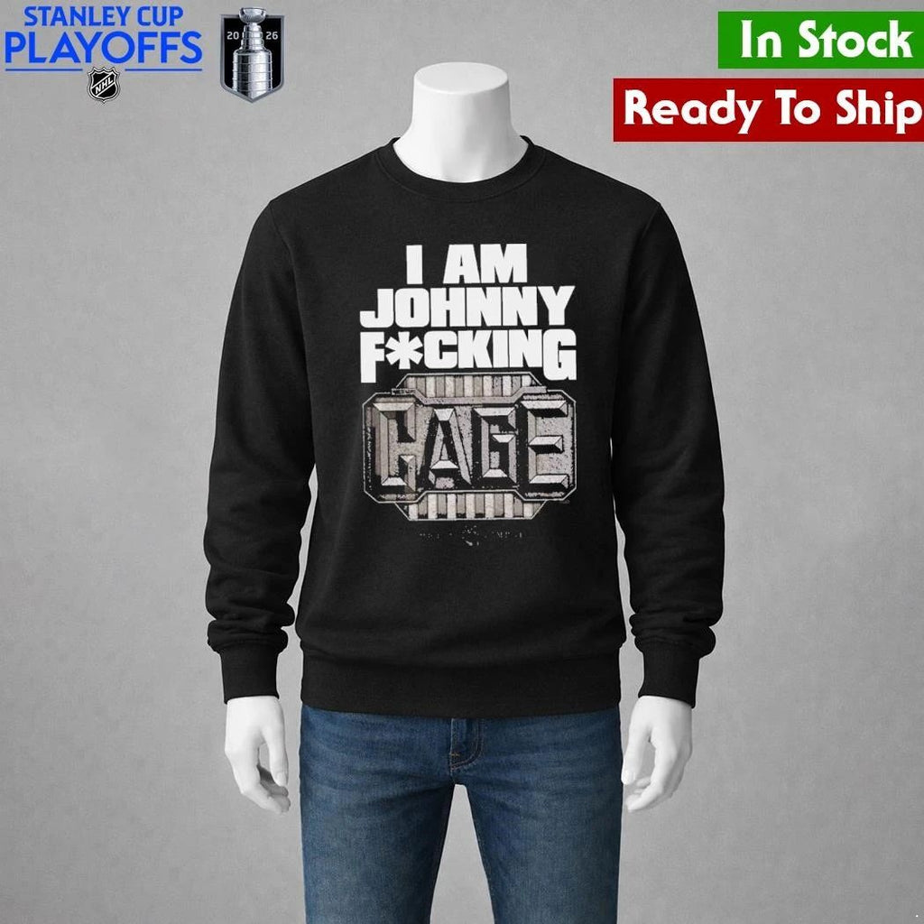 Mortal Kombat II x AMC Theatres I Am Johnny Fucking Cage Shirt Unisex , , , Long Sleeve Tee