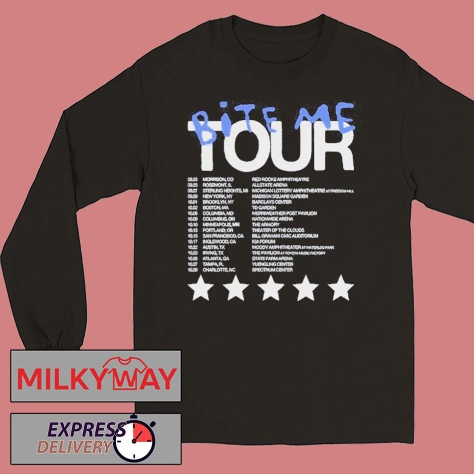 Renee Rapp Bite Me Tour 2025 Shirt Unisex , , , Long Sleeve Tee