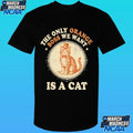 Jimmy Kimmel The Only Orange Boss We Want Is A Cat Shirt Unisex , , , Long Sleeve Tee