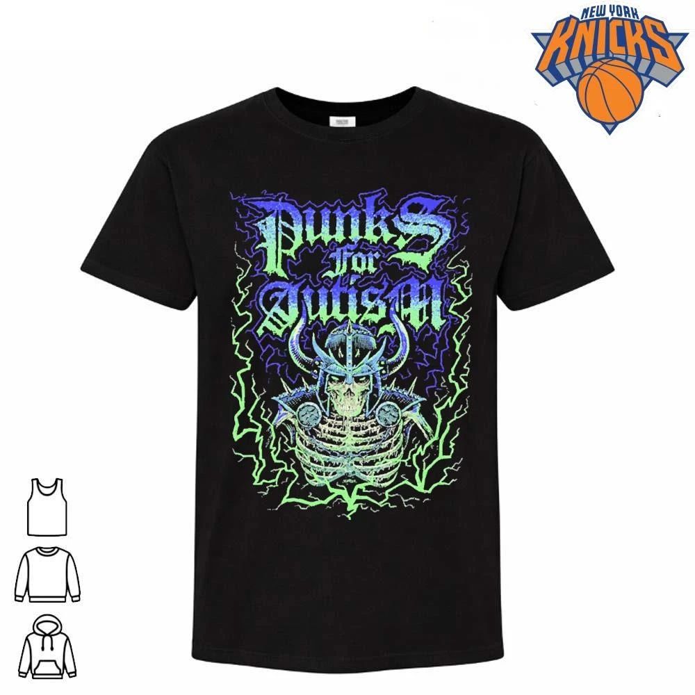 Punks For Autism Heavy Metal Skeleton Warrior Graphic Shirt