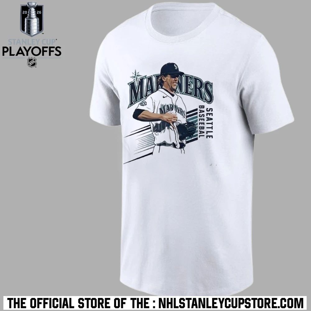 Mariners Logan Gilbert Baseball Pitcher Catches Ball In Shirt Unisex , , , Long Sleeve Tee
