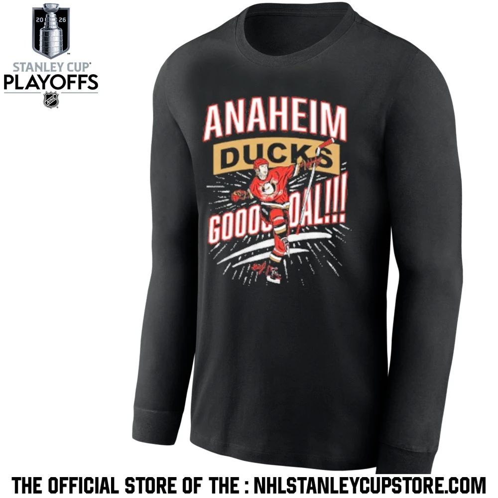 Anaheim Ducks Gooo Dal The Mighty Ducks Nhl Stanley Cup 2026 Shirt Unisex , , , Long Sleeve Tee