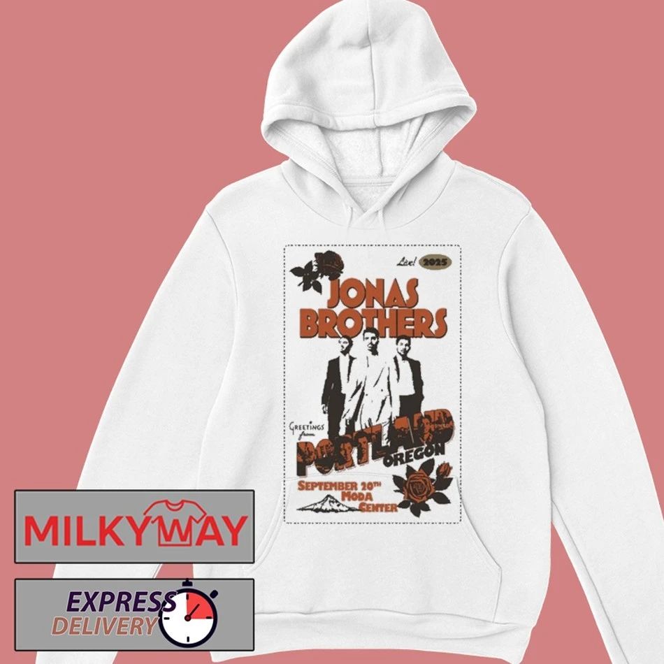 Jonas Brothers 09-20-2025 Portland, OR shirt Unisex , , , Long Sleeve Tee